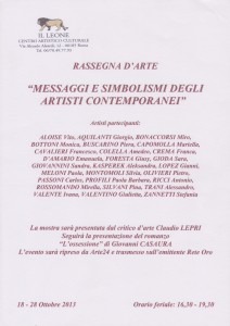 Messaggi e Simbolismi 2013